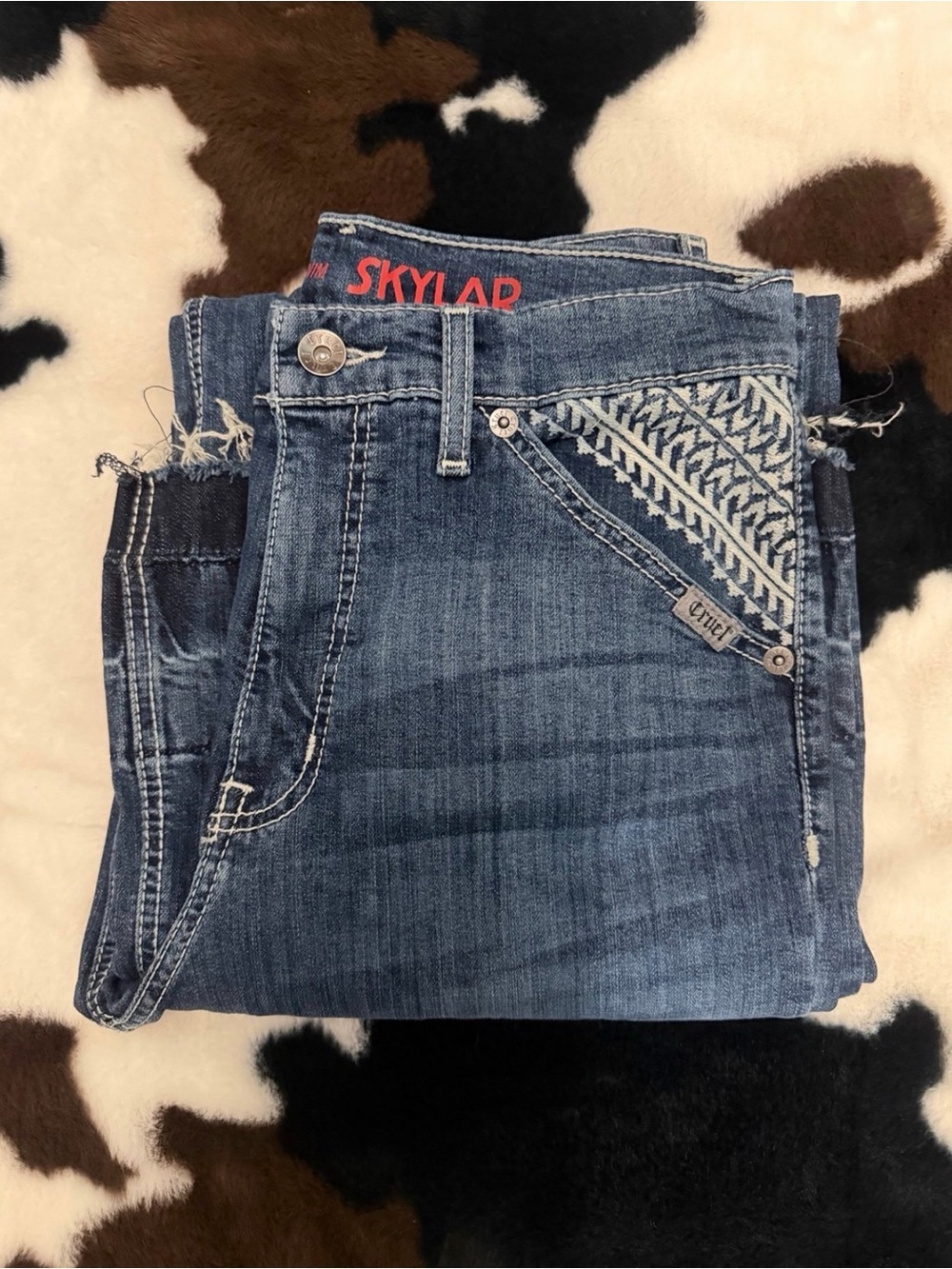 Cruel Girl Wide Leg Jeans